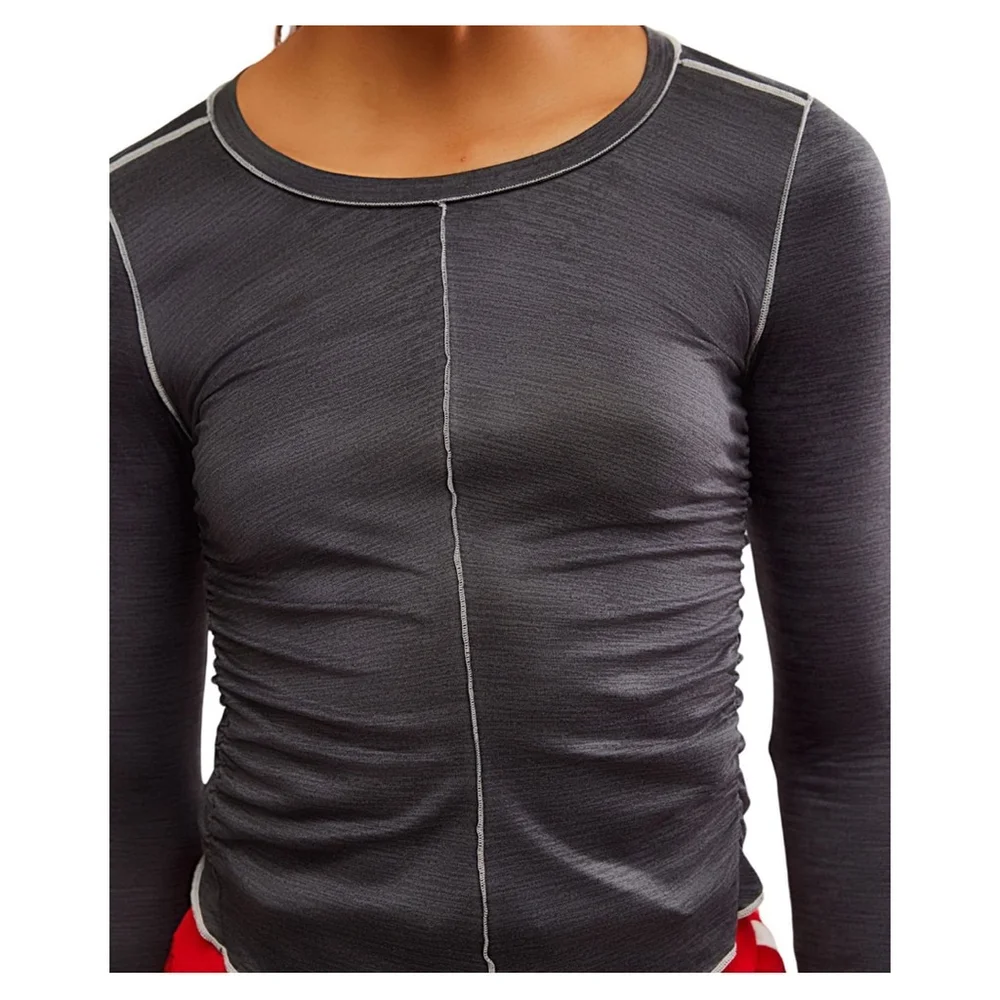 Free People Movement Right on the Run Long Sleeve Layer - Picture 5 of 6